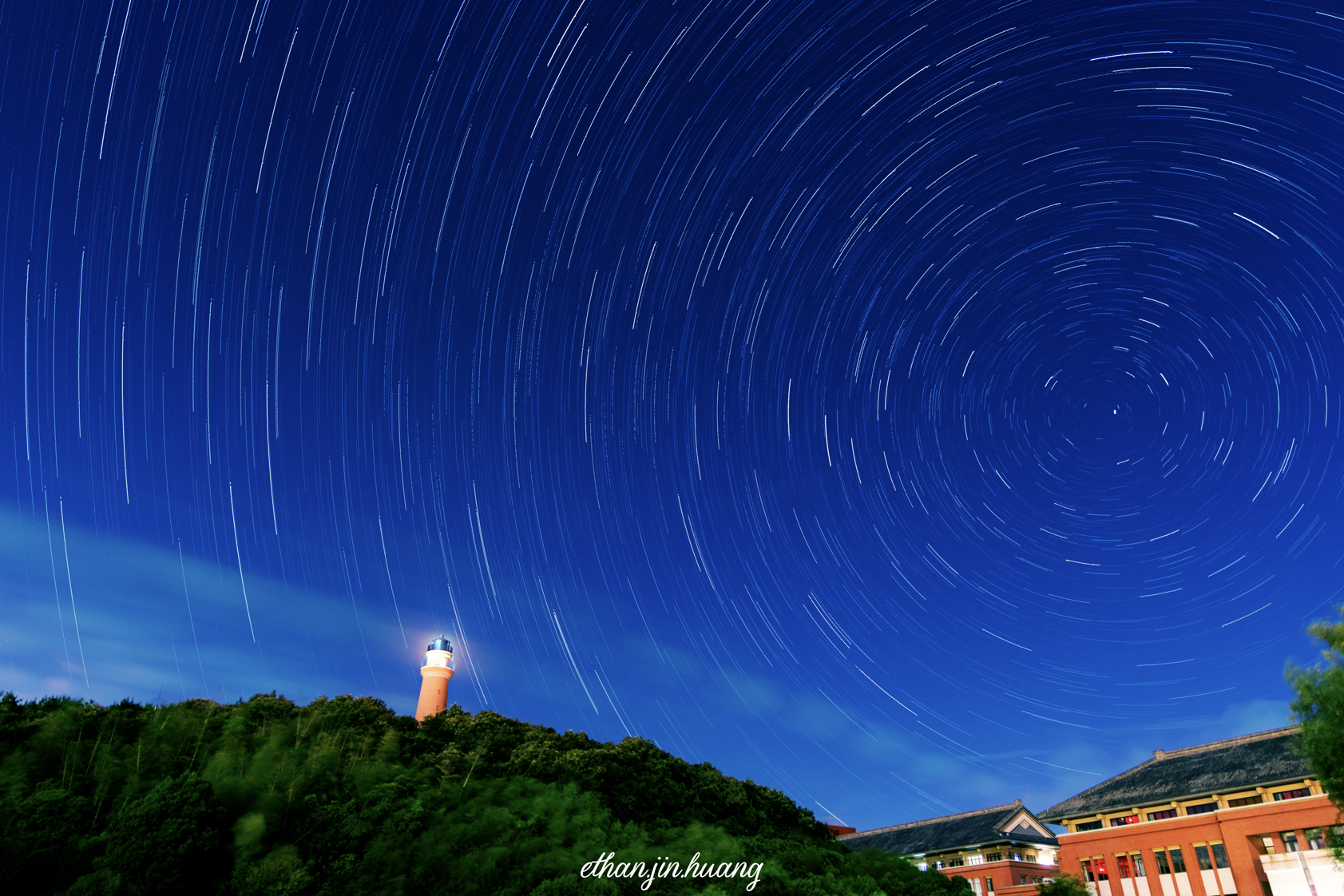 Beamer startrail